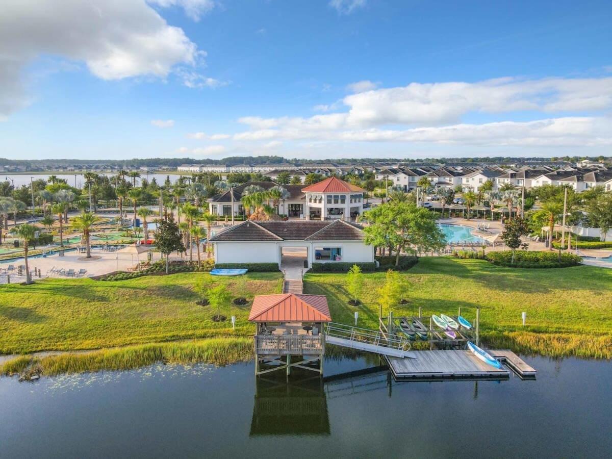 Gorgeous 2Br Lakeview Condo With Waterpark Kissimmee Exterior photo